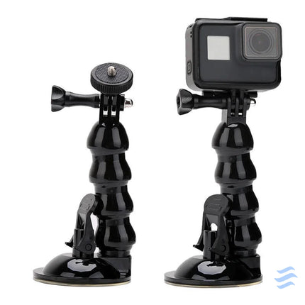 TELESIN car mount with suction cup for sports cameras Bases and stands