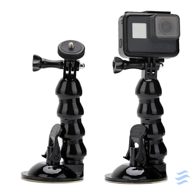 TELESIN car mount with suction cup for sports cameras Bases and stands