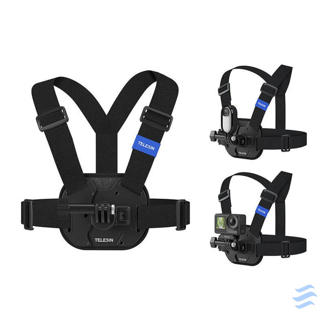 TELESIN chest mount for sports cameras Straps mounts and holders