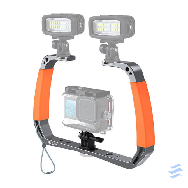 Telesin dive hand stabilizer mount for sports cameras Straps mounts and holders