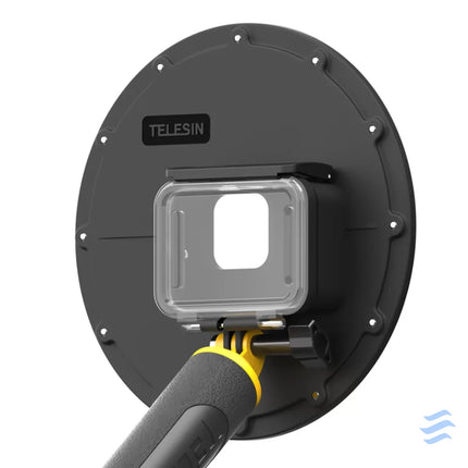 Telesin Dome Port underwater housing for GoPro Hero 13 / 12 / 11 / 10 / 9 (GP DMP T09) Booms and selfie sticks