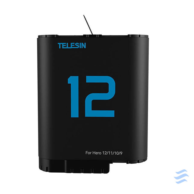 TELESIN dual battery charger for GoPro Hero 12/11/10/9 For sports cameras