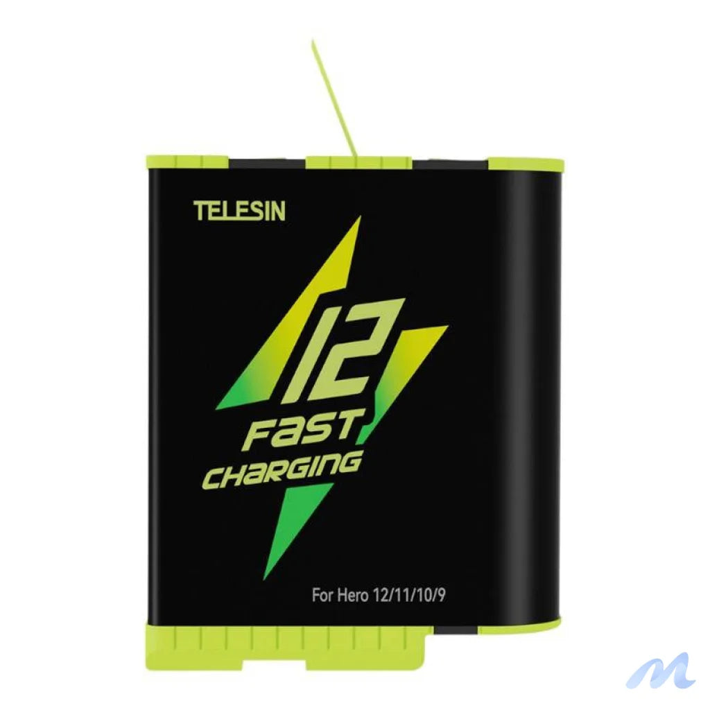 TELESIN Fast charge box +2 battery for GoPro Hero 9/10/11/12 GP-FCK-B11