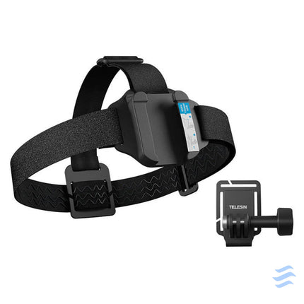 TELESIN headband with quick release for sports cameras Straps mounts and holders