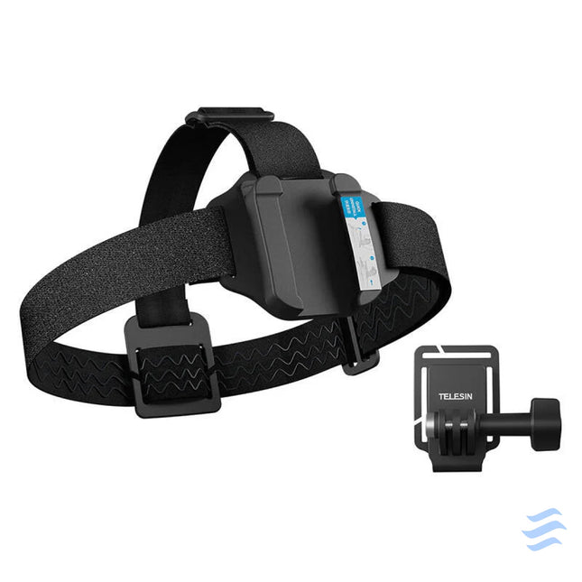 TELESIN headband with quick release for sports cameras Straps mounts and holders