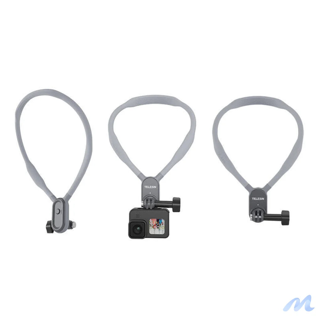 Telesin neckband with mount for sports cameras / phones (TE-HNB-001)