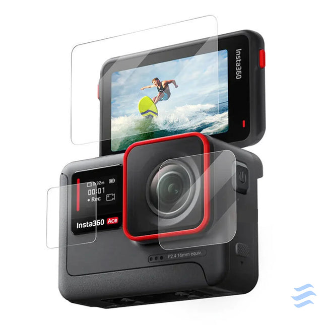 TELESIN tempered glass for Insta360 Ace Pro / Ace camera For sports cameras