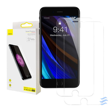 Tempered glass 0.3mm Baseus for iPhone SE 2 / iPhone SE 3 For smartphones