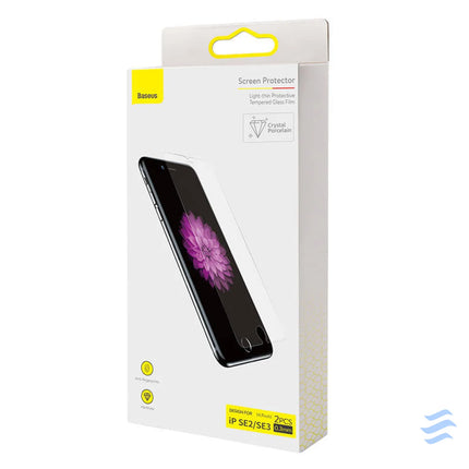 Tempered glass 0.3mm Baseus for iPhone SE 2 / iPhone SE 3 For smartphones