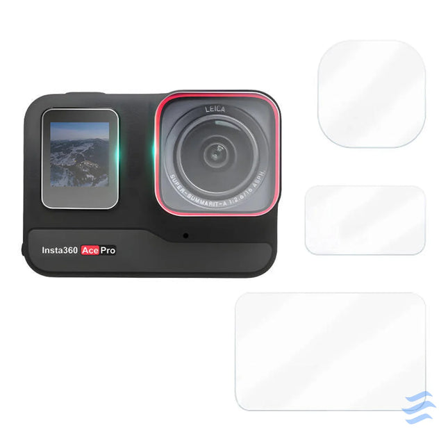 Tempered Glass and PET Film Sunnylife for Insta360 Ace Pro For sports cameras