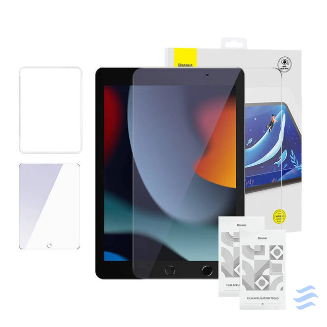 Tempered Glass Baseus Crystal 0.3 mm for iPad Pro/Air3 10,5’’ / iPad 7/8/9 10.2’’ (2 pcs) For tablets