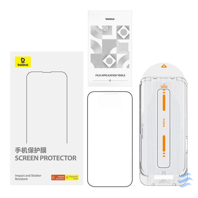 Tempered Glass Baseus Crystalline Anti Glare iPhone12 ProMax For smartphones