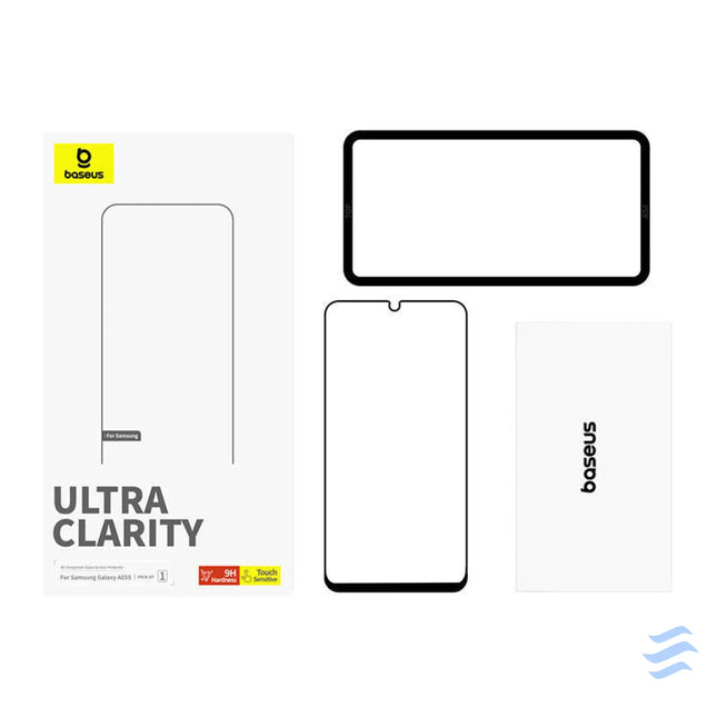 Tempered Glass Baseus Screen Protector Diamond for Samsung A03S For smartphones