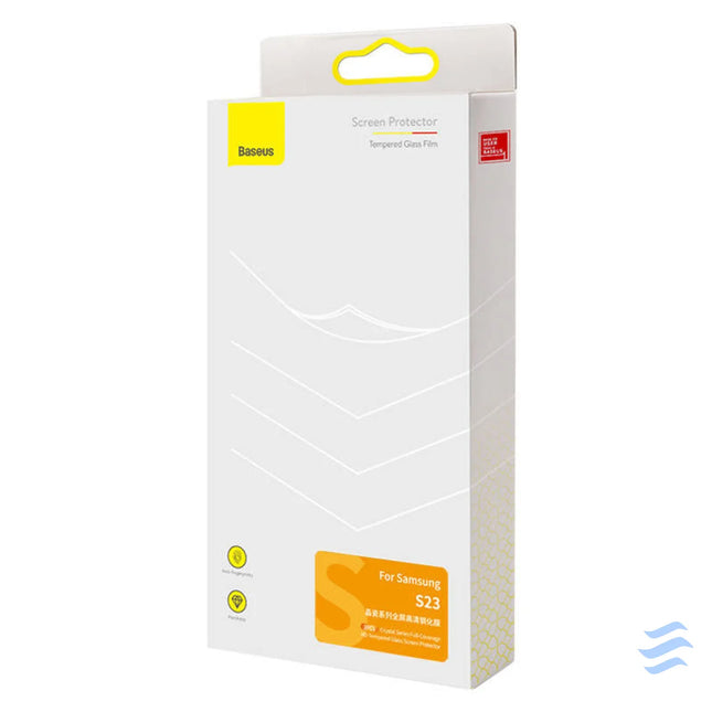 Tempered Glass Baseus Screen Protector for Samsung S23 For smartphones