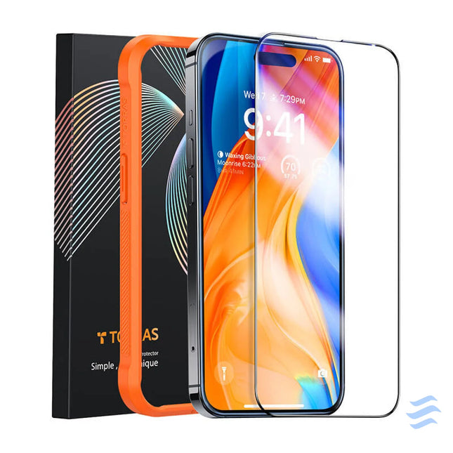 Tempered glass for iPhone 15 Torras InstaII Master For smartphones