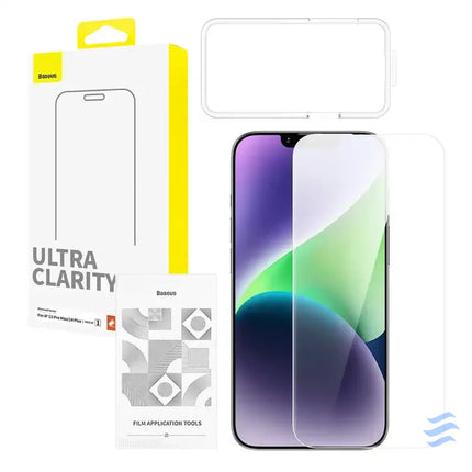 Tempered Glass screen protector Baseus OS Diamond Series HD for Iphone 13 Pro Max/14 Plus(Clear) For smartphones