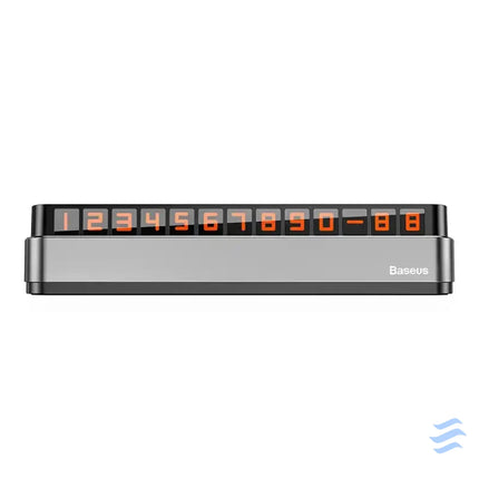 Temporary Parking Number Plate Baseus Moonlight (grey) Other