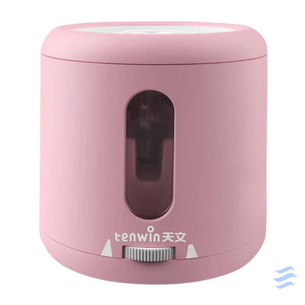 Tenwin 8035 4 battery/USB electric sharpener with container (pink) Sharpeners
