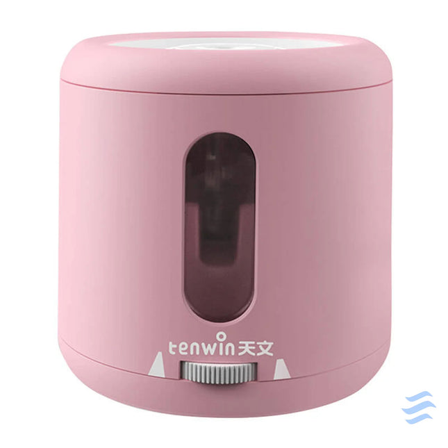 Tenwin 8035 4 battery/USB electric sharpener with container (pink) Sharpeners