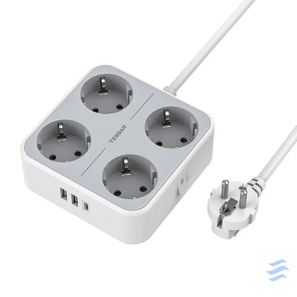 TESSAN Power strip TS 302 C GR Power strips