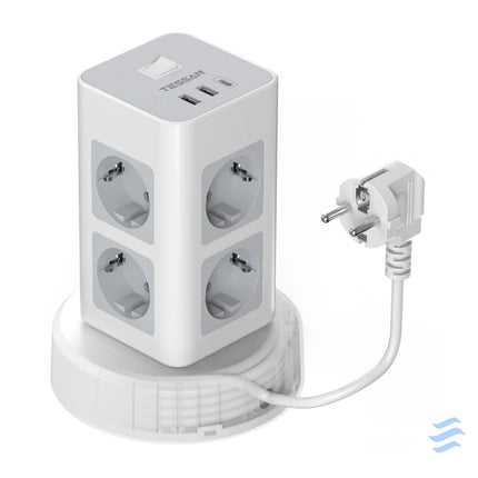 Tessan TPS03RX DE C power strip (white) Power strips