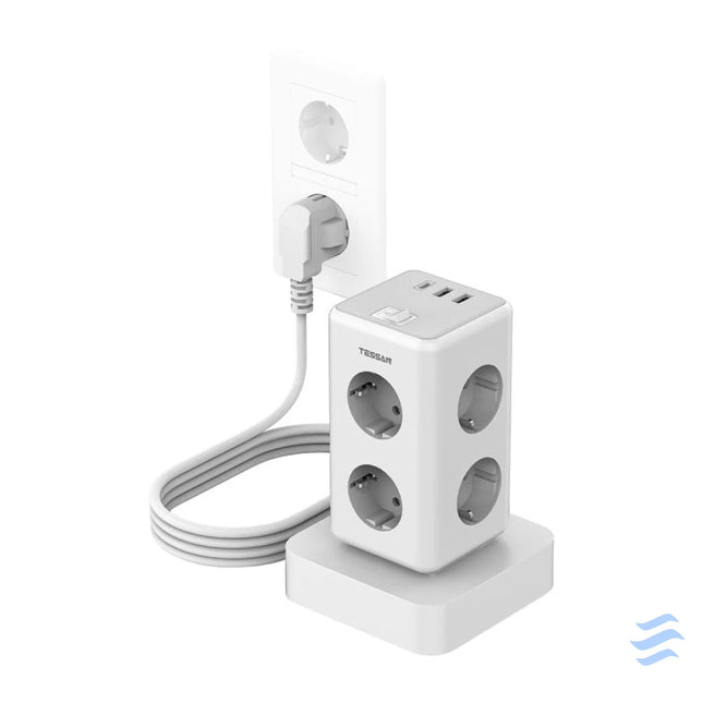 Tessan TS 306TS C power strip (white) Power strips
