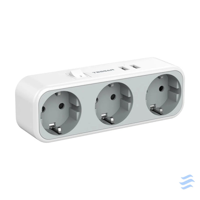 Tessan TS 322 wall socket (white) Power strips
