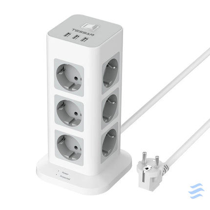 Tessan TS TPS04 DE power strip (white) Power strips