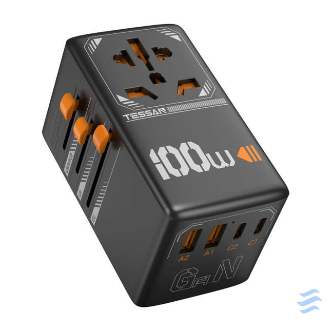 TESSAN TS WTA04 Travel Adapter Adapters connectors and converters