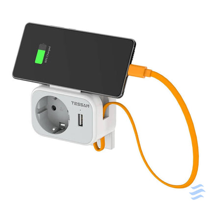 Tessan Wall Socket TS 332 DE Power strips