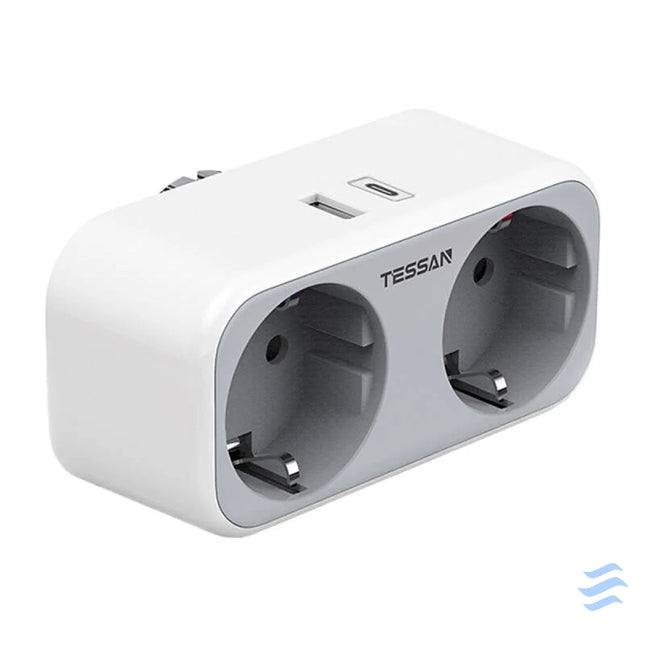 TESSAN wall socket TS WS02DE00 Power strips