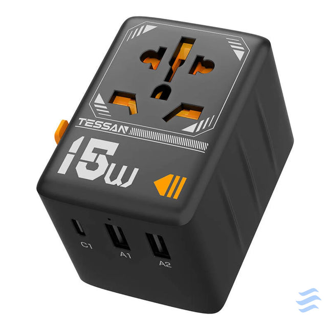 Tessan WTA 01 travel adapter Adapters connectors and converters