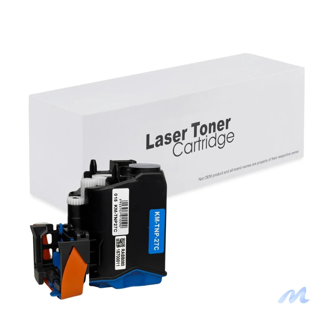 Toner do Konica Minolta A0X5453 / TNP27C | niebieski | wydajność 4500 str.