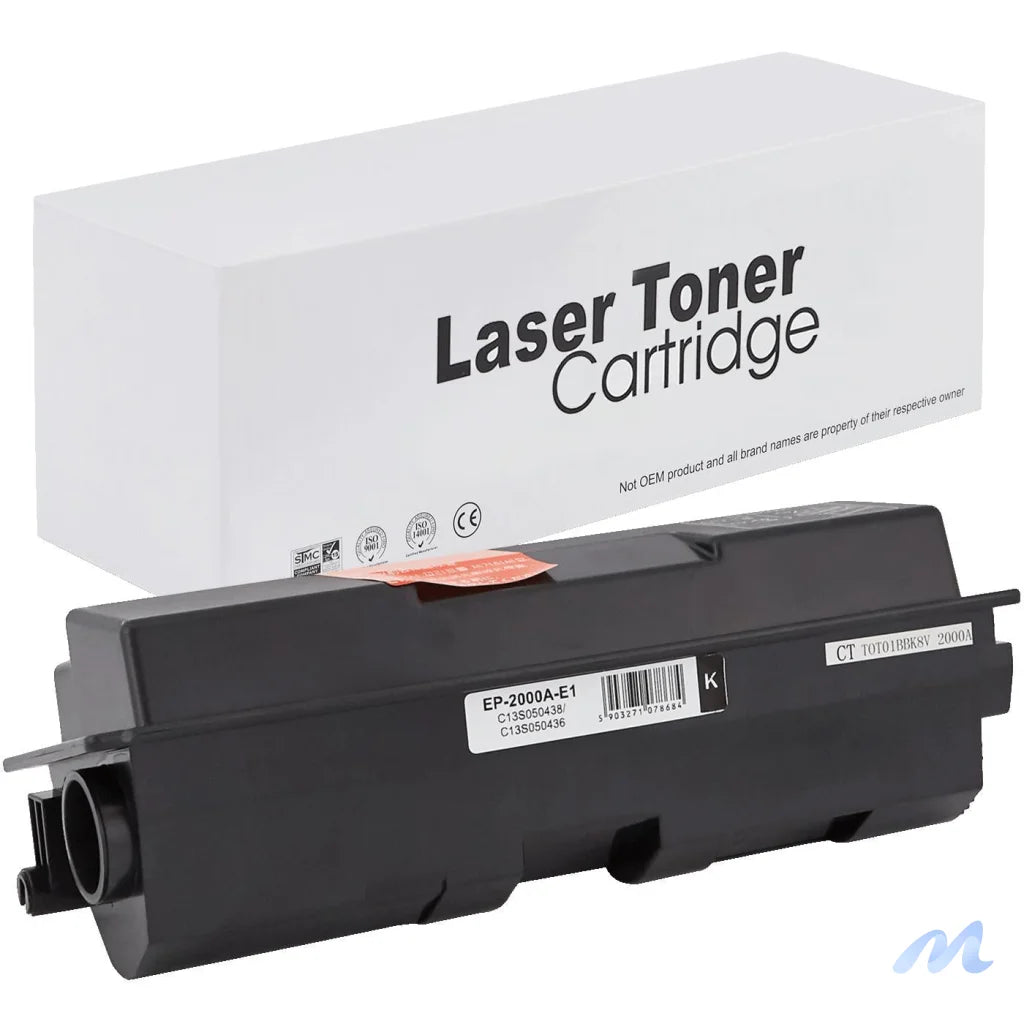 Toner for Epson | C13S050438 / C13S050436 | black | 3500 pag. | neutral box