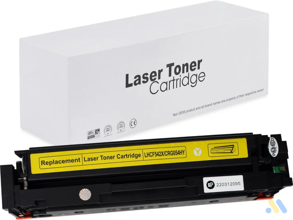 Toner for HP / Canon | CF542X / CRG054Y | yellow | 2500 pag. | neutral box