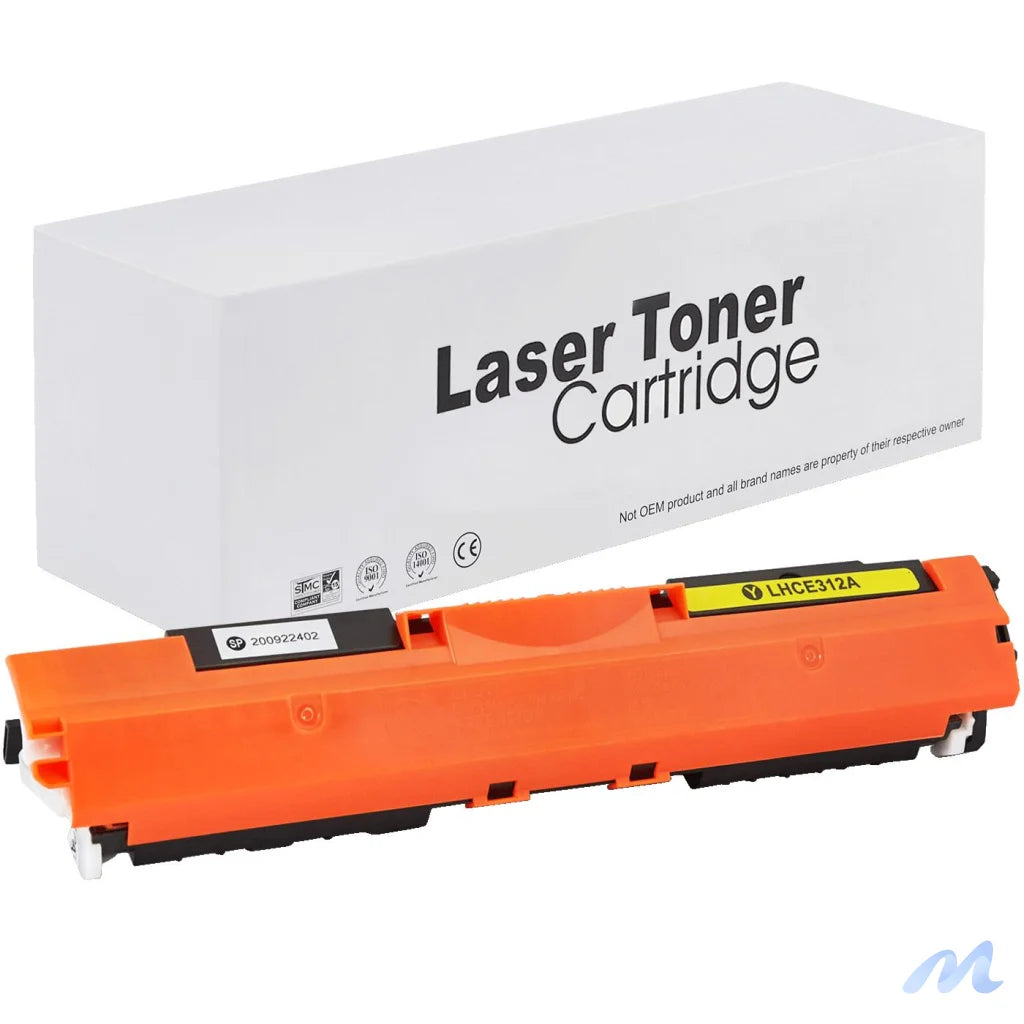 Toner for HP | CE312A / CF352A | yellow | 1000 pag. | neutral box