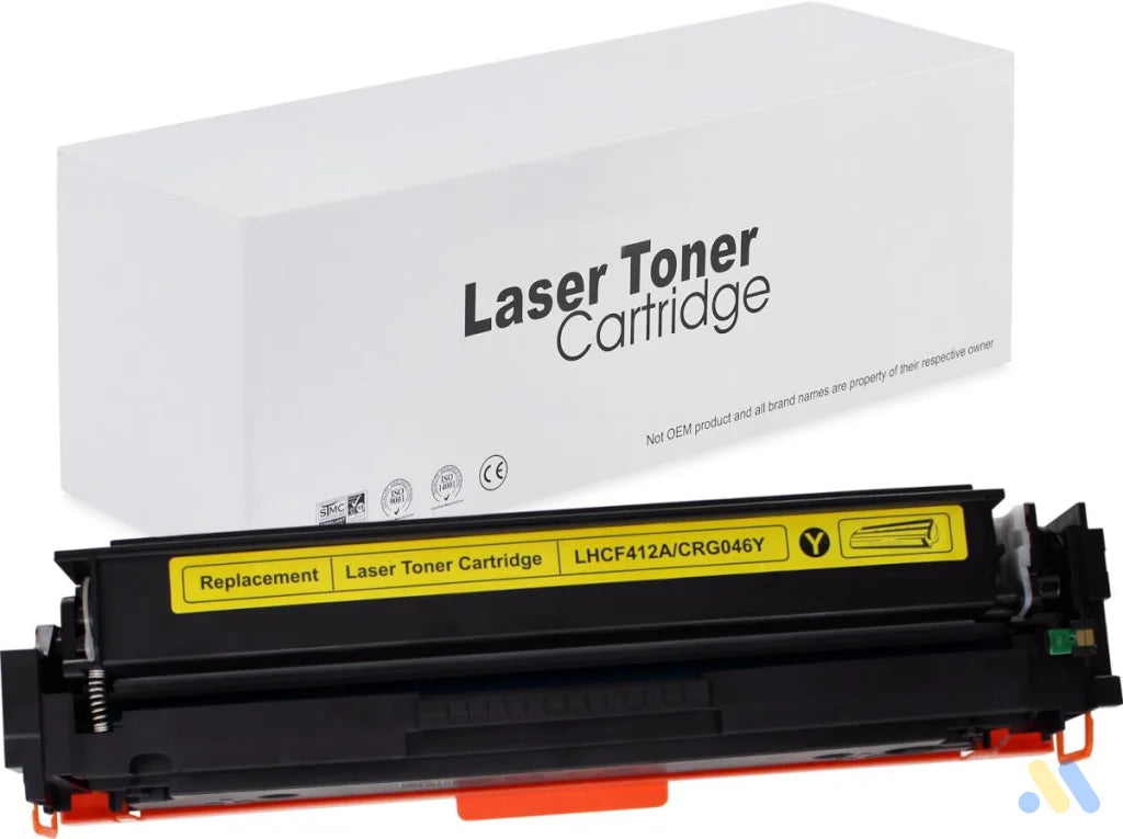 Toner for HP | CF412A / CRG046Y | yellow | 2300 pag. | neutral box