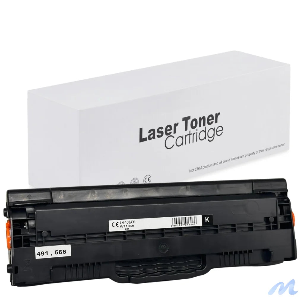 Toner for HP | W1106A | black | 3000 pag. | neutral box