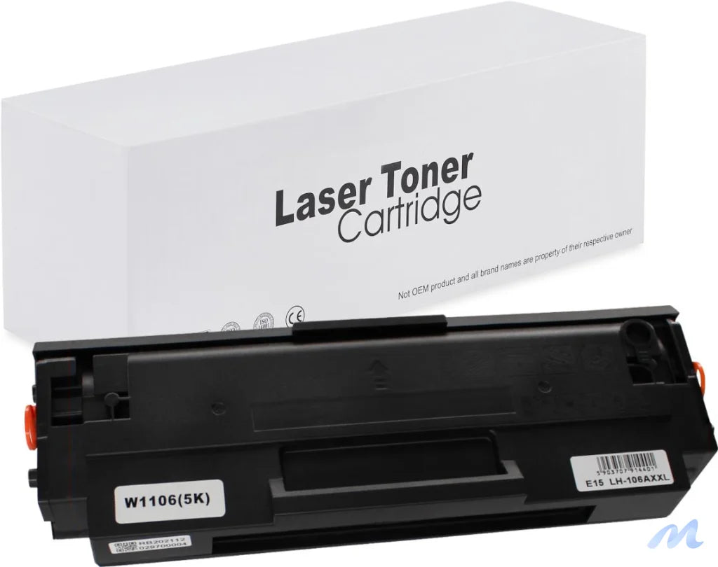 Toner for HP | W1106A | black | 5000 pag. | neutral box