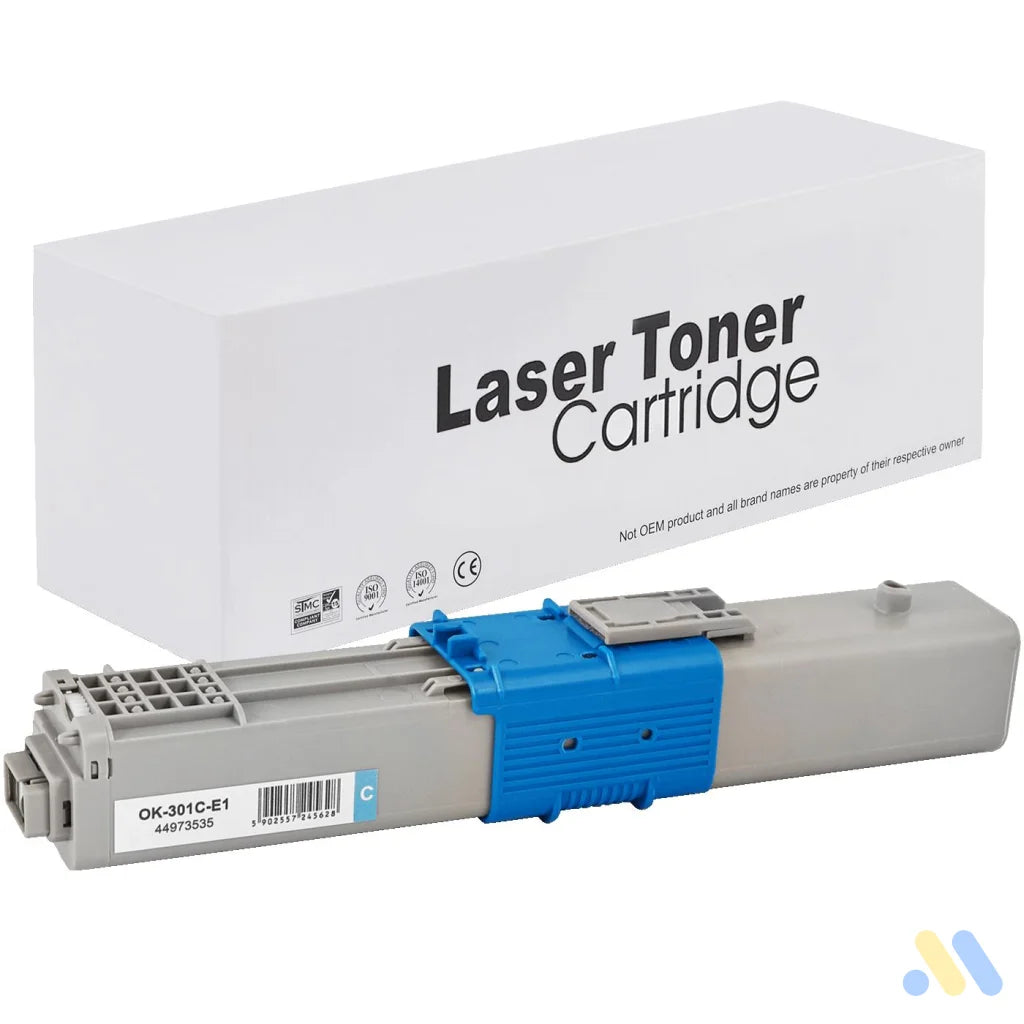 Toner for Oki | 44973535 | cyan | 1500 pag. | neutral box
