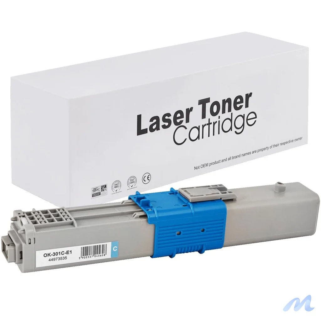 Toner for Oki | 44973535 | cyan | 1500 pag. | neutral box