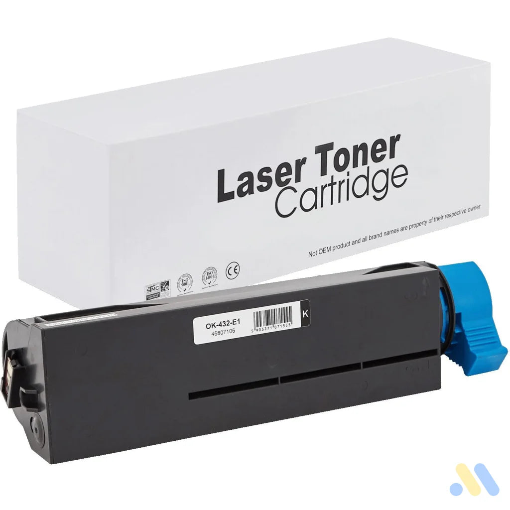 Toner for Oki | 45807106 | black | 7000 pag. | neutral box