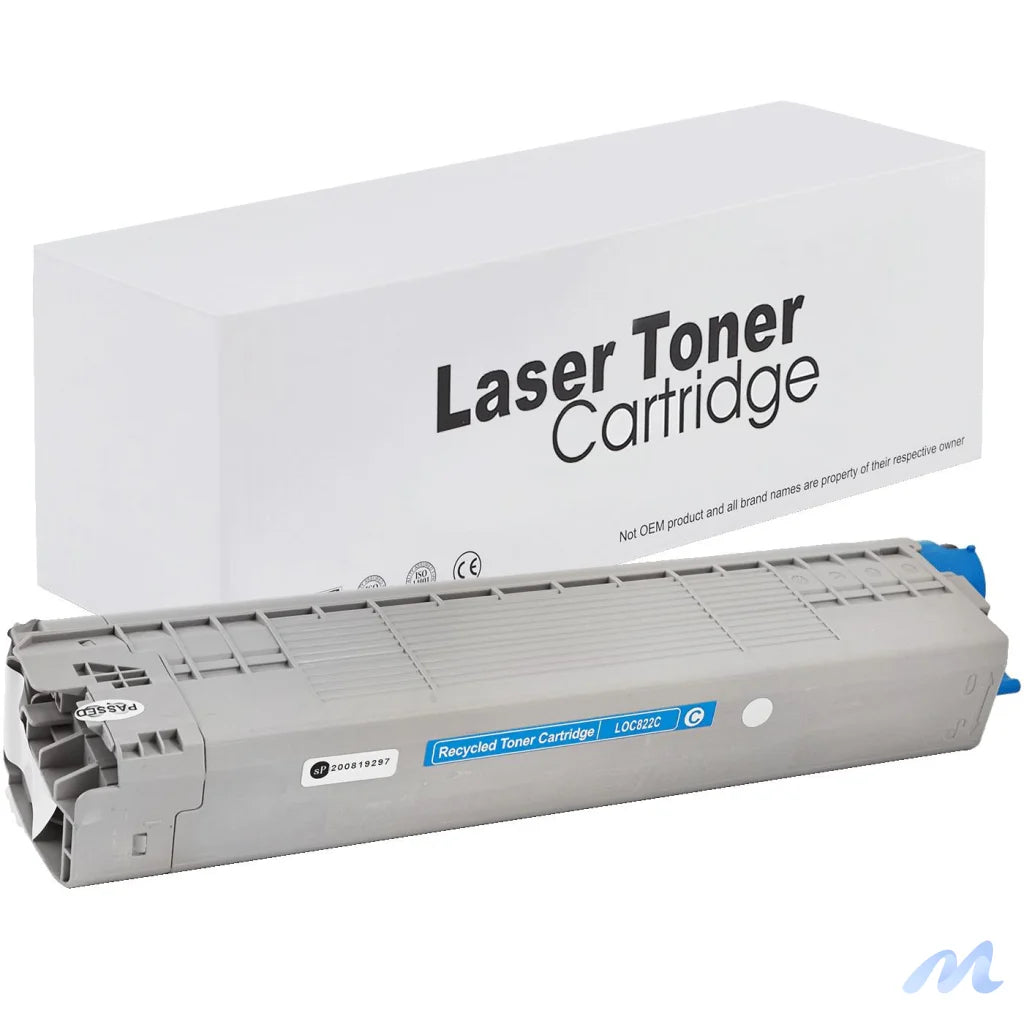 Toner for Oki | 45862840 | rem. | black | 7000 pag. | neutral box