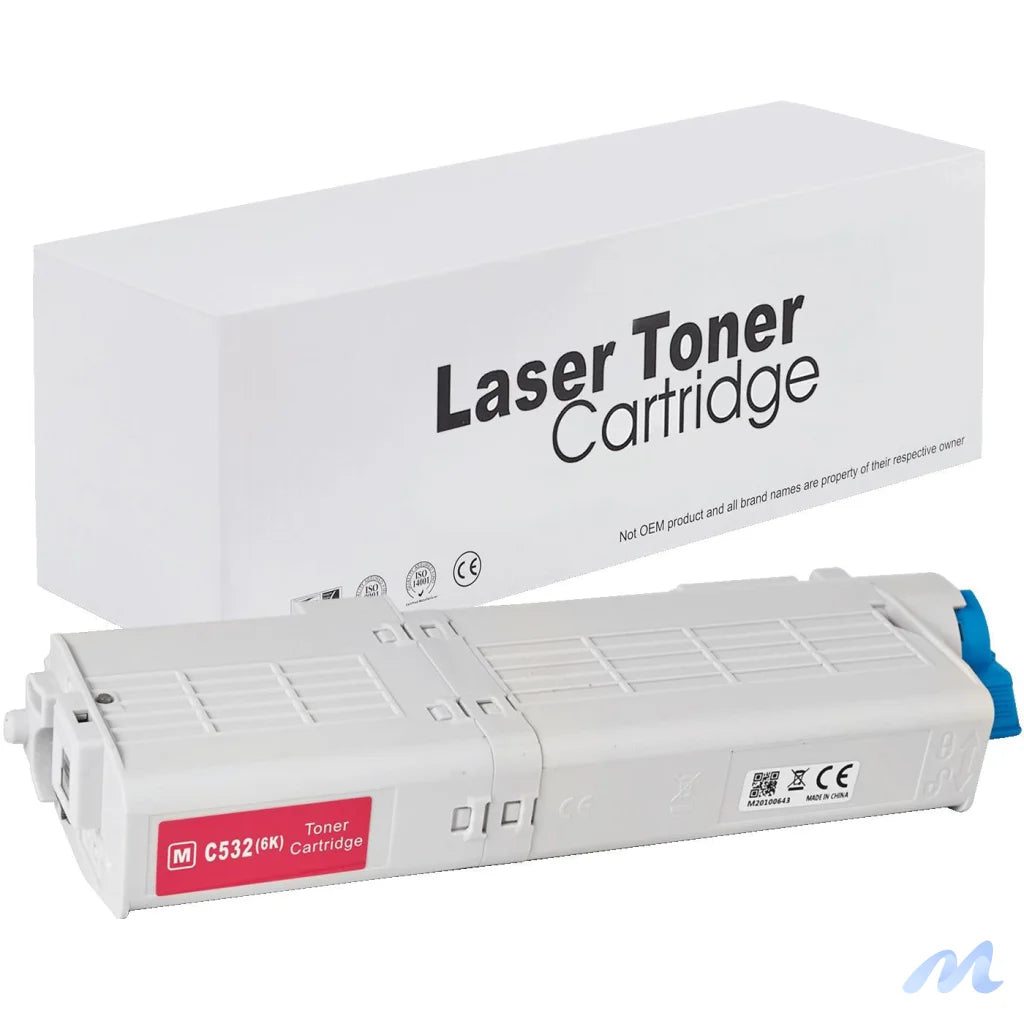 Toner for Oki | 46490606 | magenta | 6000 pag. | neutral box