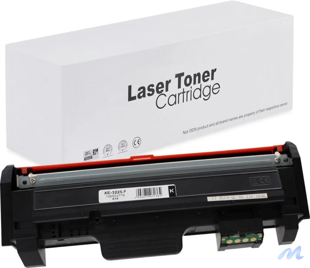 Toner for Xerox | 106R02778 / 3052 / 3260 / 3215 / 3225 | new chip | black | 3000 pag. | neutral box