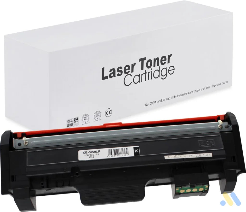 Toner for Xerox | 106R02778 / 3052 / 3260 / 3215 / 3225 | new chip | black | 3000 pag. | neutral box