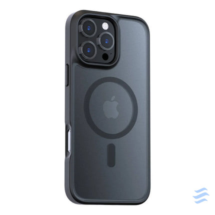Torras Guardian Magnetic Series Case for iPhone 16 Pro Max (Black) Protective cases for smartphones