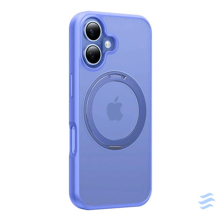 Torras Ostand Pro Case for iPhone 16 (Blue) Protective cases for smartphones