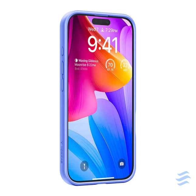 Torras Ostand Pro Case for iPhone 16 (Blue) Protective cases for smartphones