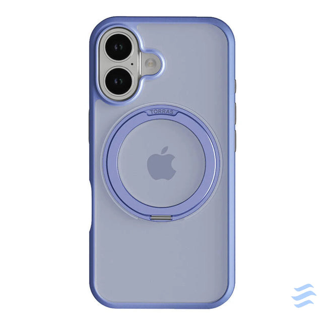 Torras Ostand Pro Case for iPhone 16 (Blue) Protective cases for smartphones
